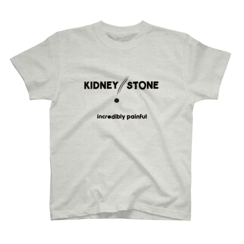 Kidney Stone ～腎臓結石～黒 Regular Fit T-Shirt