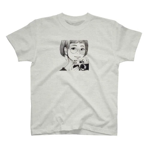 camera girl Regular Fit T-Shirt