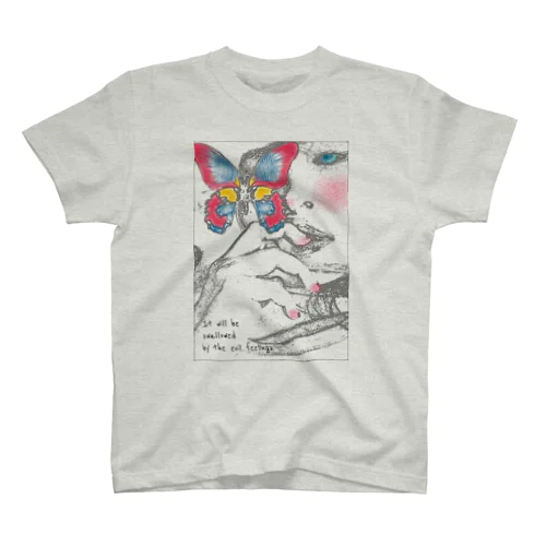 Lonely butterfly スタンダードTシャツ