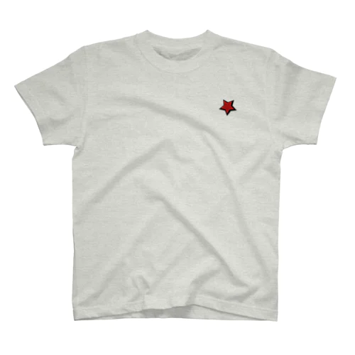 【色選択可！】ロゴ＆スターTシャツ スタンダードTシャツ