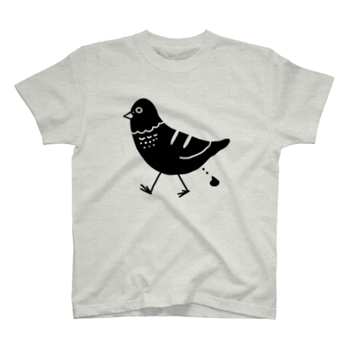 運が出る鳩 スタンダードTシャツ