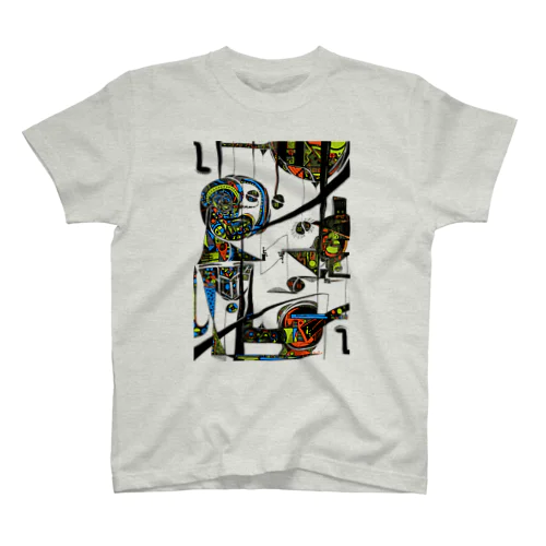 upside down 逆さま Regular Fit T-Shirt