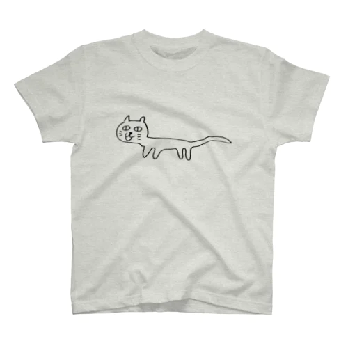ちょっと長いネコ Regular Fit T-Shirt