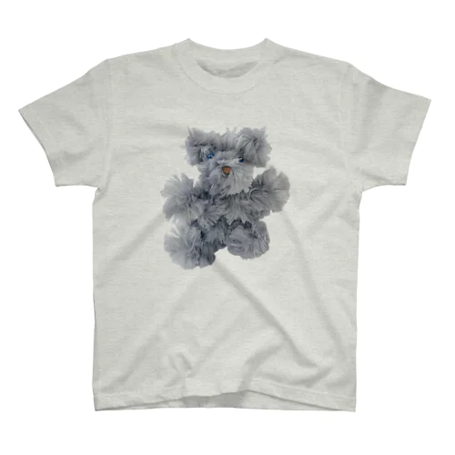 手作りクマ　グレー Regular Fit T-Shirt
