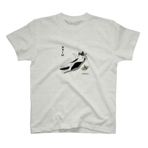 ひげ猫マリオ Regular Fit T-Shirt