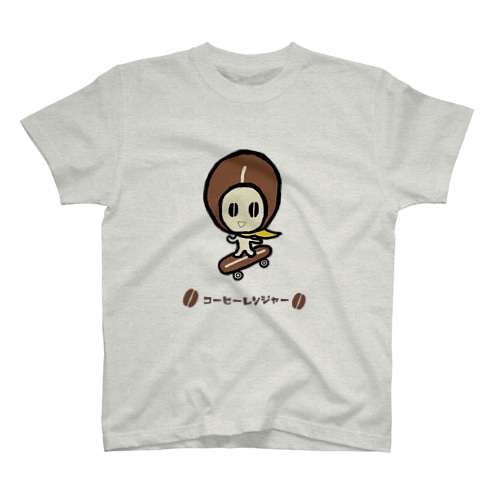 コーヒーレンジャーHugイエロー Regular Fit T-Shirt
