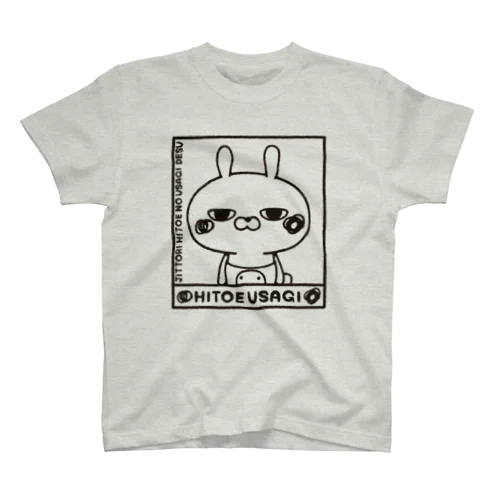 ひとえうさぎ  Regular Fit T-Shirt