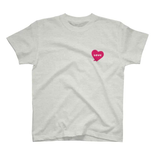 Love heart ラブハート Regular Fit T-Shirt