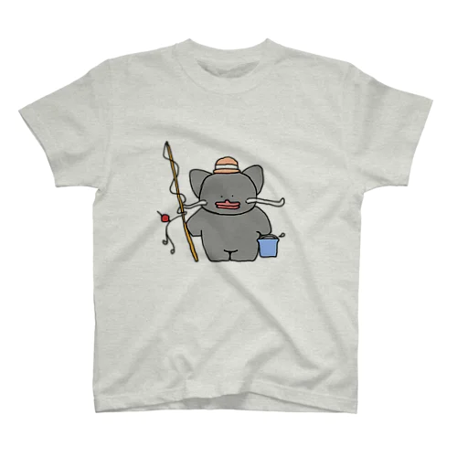 釣りキチなまずネコTシャツ 티셔츠