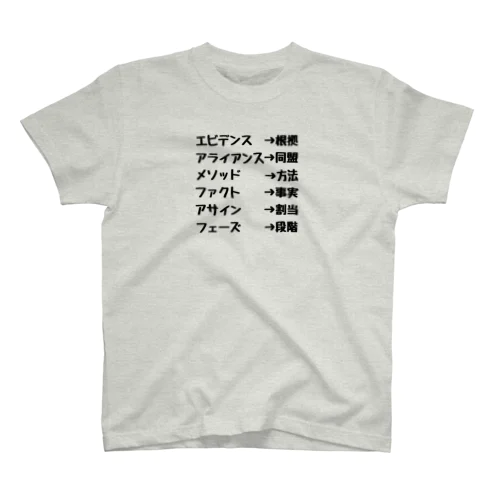 ビジネス用語シャツ スタンダードTシャツ