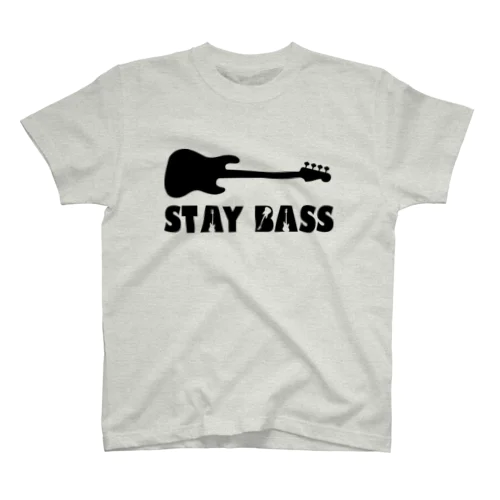 STAY BASS（ブラック） スタンダードTシャツ