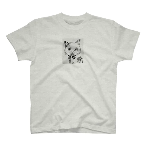 しろたま猫 スタンダードTシャツ