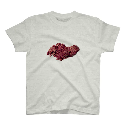 ひき肉【肉のフクハラ】 スタンダードTシャツ