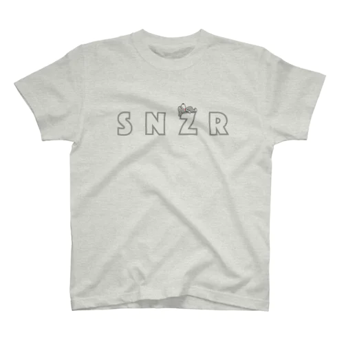 シュナウザー SNZR&ひる寝 Regular Fit T-Shirt