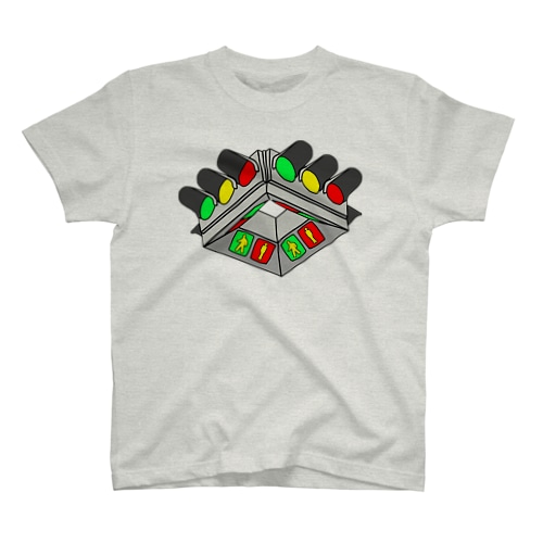 UFO型信号機 Regular Fit T-Shirt