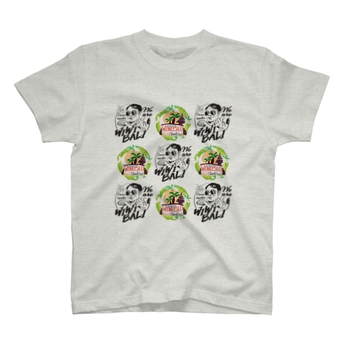 【チャリティーグッツ】Tシャツ wiwiBALIロゴ③ Regular Fit T-Shirt