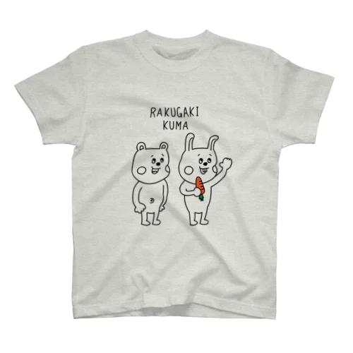 ラクガキ調☆くまフレンド Regular Fit T-Shirt