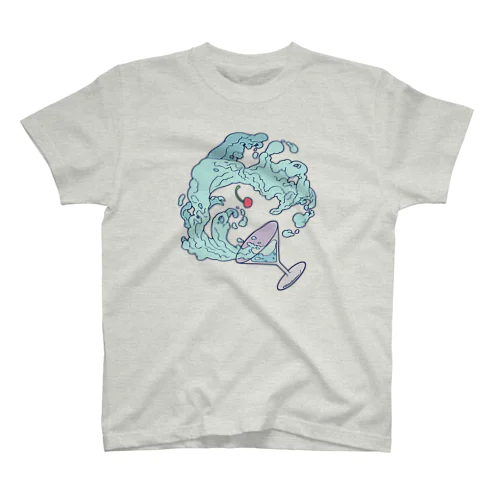 カクテルグラスソーダ（淡色） スタンダードTシャツ