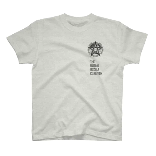 GOCロゴグッズ-黒[SCP Foundation] Regular Fit T-Shirt