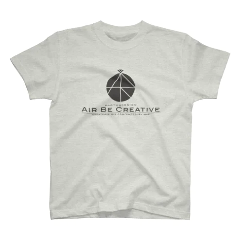 AirBeCreative黒ロゴ スタンダードTシャツ