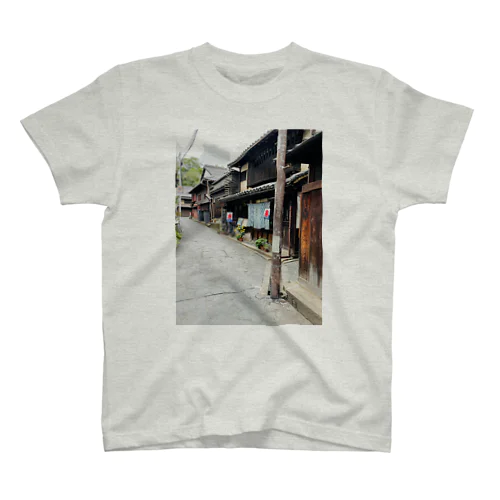 あの日もたれた電柱 Regular Fit T-Shirt