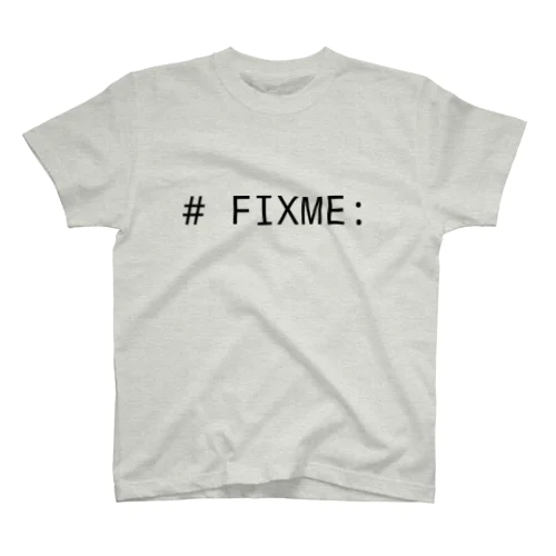 # FIXME:  スタンダードTシャツ