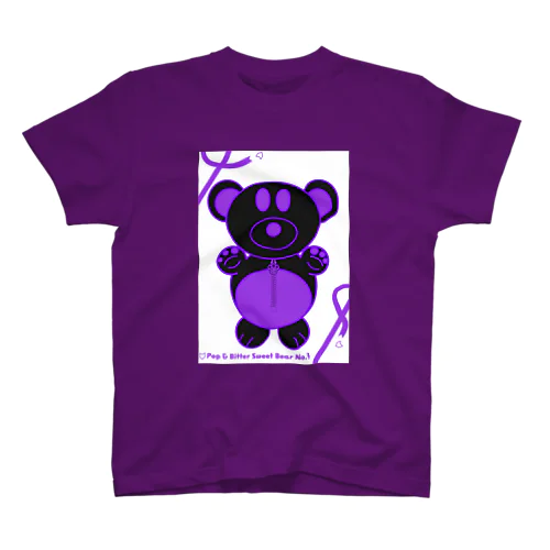 Pop & Bitter Sweet Bear No.3 Regular Fit T-Shirt