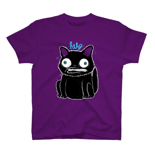 Black Cat Takes Good Luck Regular Fit T-Shirt