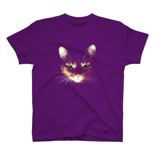 猫の顔 スタンダードTシャツ