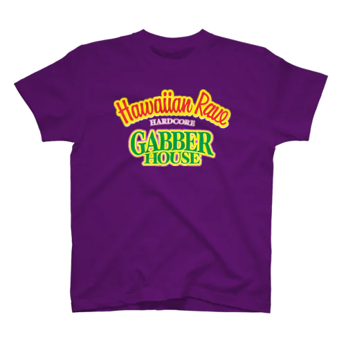 HAWAIIAN RAVE GABBER HOUSE スタンダードTシャツ