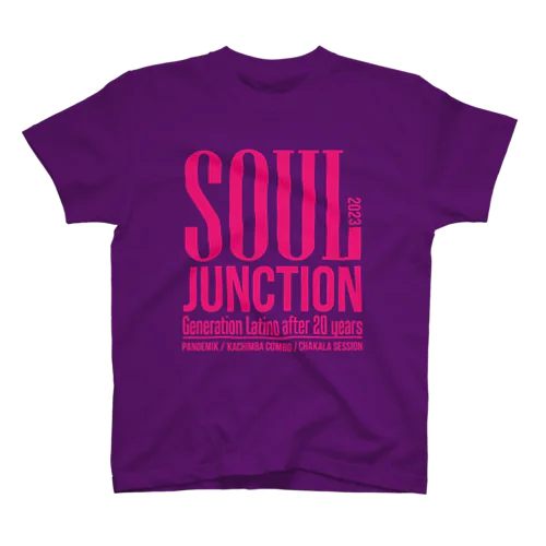 SOUL JUNCTION 2023 記念Tshirt -rosa- スタンダードTシャツ