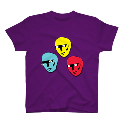 COLORFUL HEADS スタンダードTシャツ