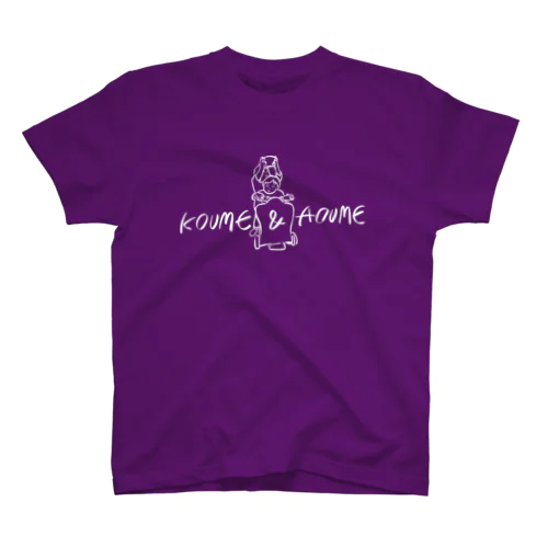 KOUME&AOUME_WhiteLine スタンダードTシャツ