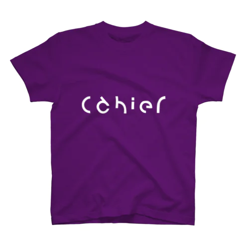 cahier purple スタンダードTシャツ