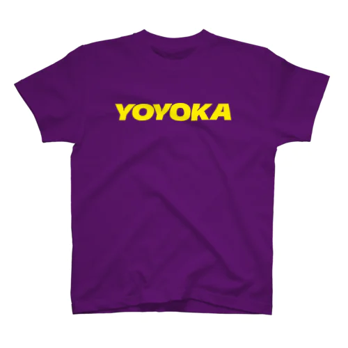 YOYOKA LOGO Tシャツ 黄色LOGO Regular Fit T-Shirt