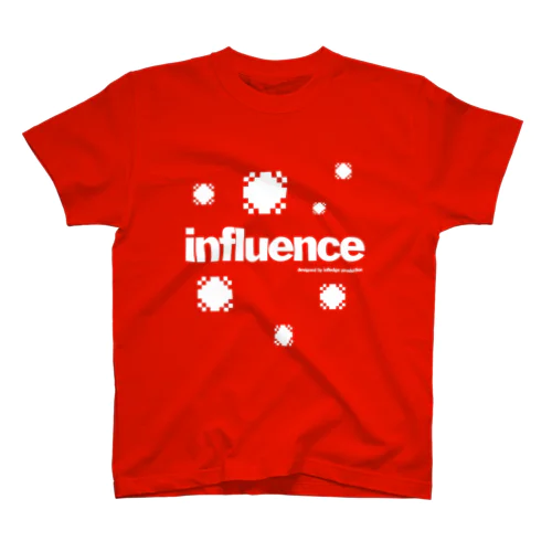 INFLUENCE WHT スタンダードTシャツ