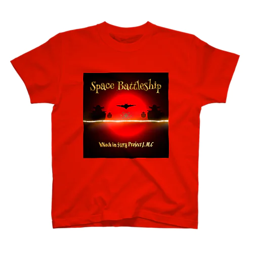 Space Battleship Regular Fit T-Shirt