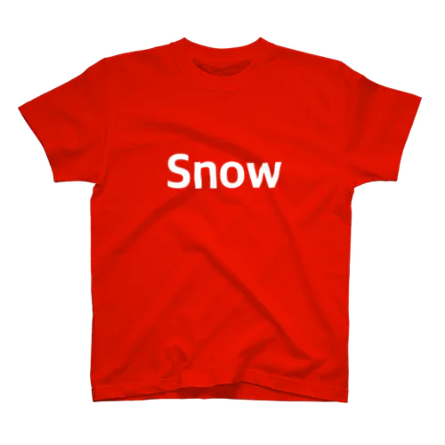 雪だったりSnowだったり Regular Fit T-Shirt