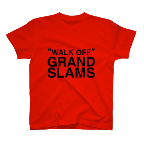 WALK OFF GRAND SLAMS -blk- Regular Fit T-Shirt