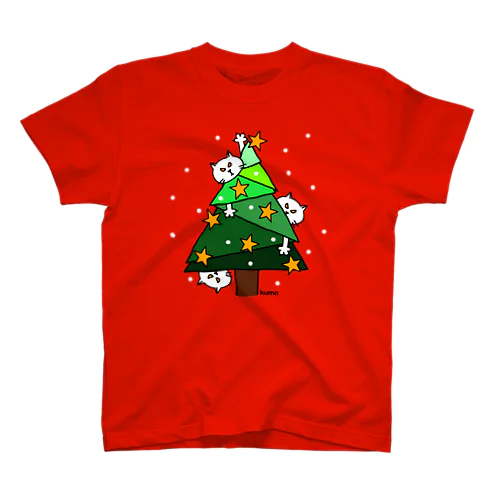 ニャンコの楽しいクリスマス Regular Fit T-Shirt