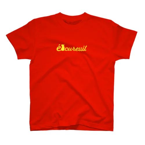 écureuil （りす）_ yellow Regular Fit T-Shirt