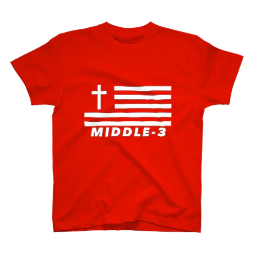 Middle-3 Regular Fit T-Shirt