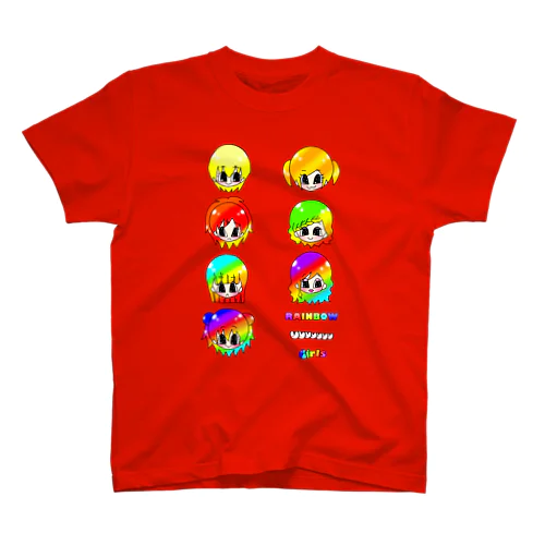 RAINBOW Girls☆ Regular Fit T-Shirt