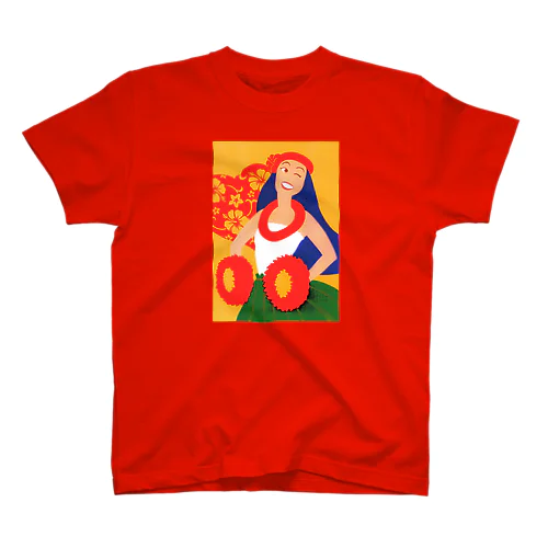 Hawaii “Hula Lady” スタンダードTシャツ