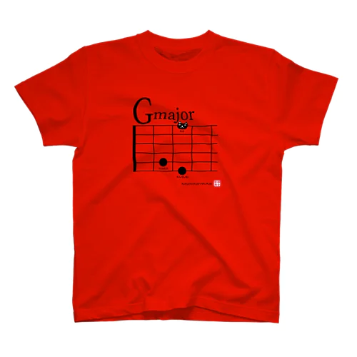 ギターコードシリーズG スタンダードTシャツ