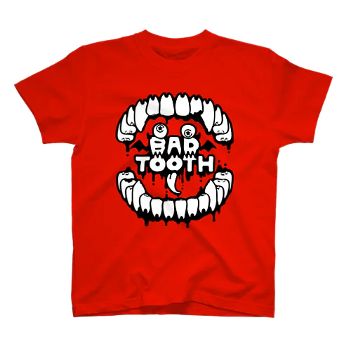 ホラーズシルエット★虫歯(bad tooth)にご注意! Regular Fit T-Shirt