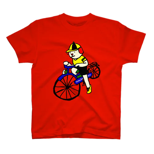 ウクちゃんと自転車 スタンダードTシャツ