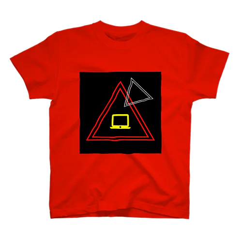 サンカクとパソコン Regular Fit T-Shirt