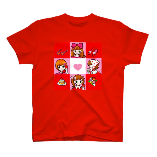 4人の女の子 スタンダードTシャツ