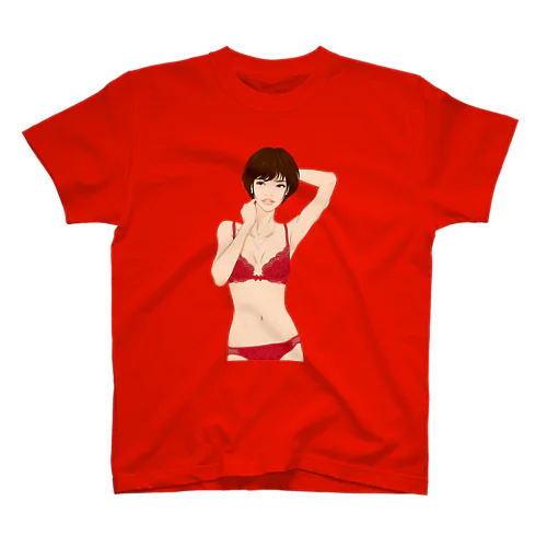 Girls IN Red-UP-00 スタンダードTシャツ